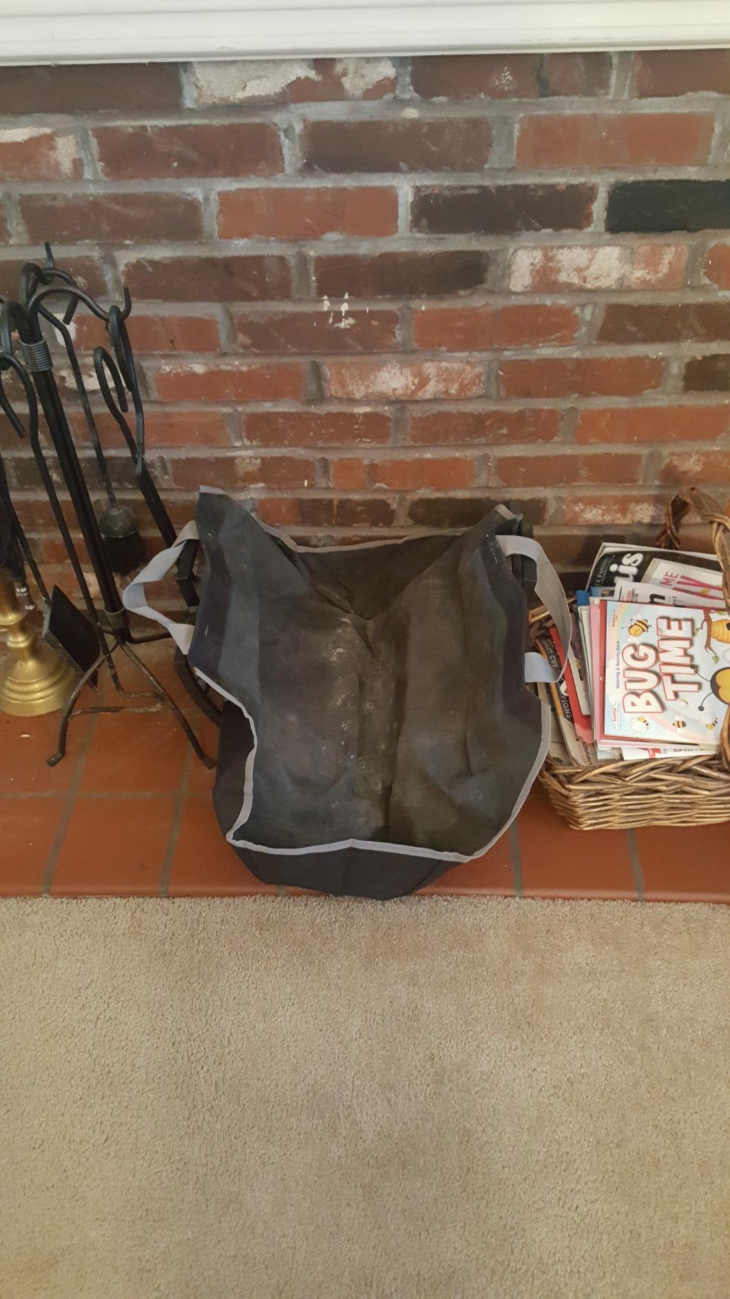 Stanbroil Canvas Firewood Carrier Bag, Outdoor Waterproof Log Carrier Tote | Durable material, for wood fire stove customer photo 2