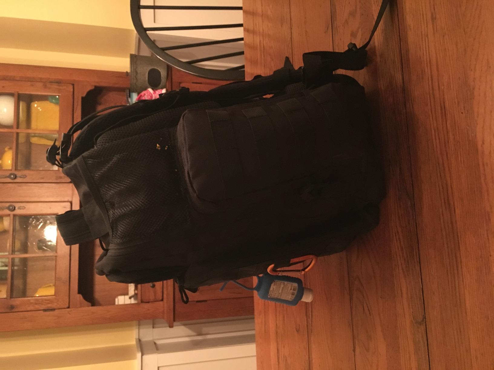 HighSpeedDaddy Diaper Bag Backpack with Diaper Changing Mat - Waterproof Military-Grade Baby Travel Bag - Spacious Design for Moms and Dads on the Go with Toddlers Baby Bag - Coyote Brown customer photo 1