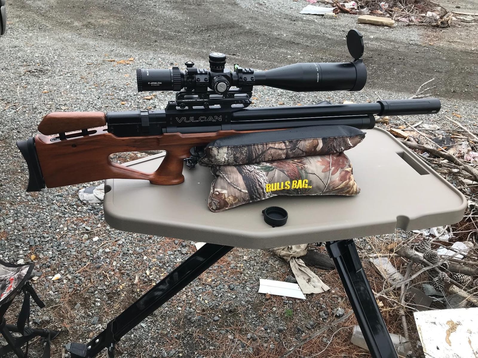 MTM HLST High-Low Shooting Table, USA Made, Dark Earth customer photo 2