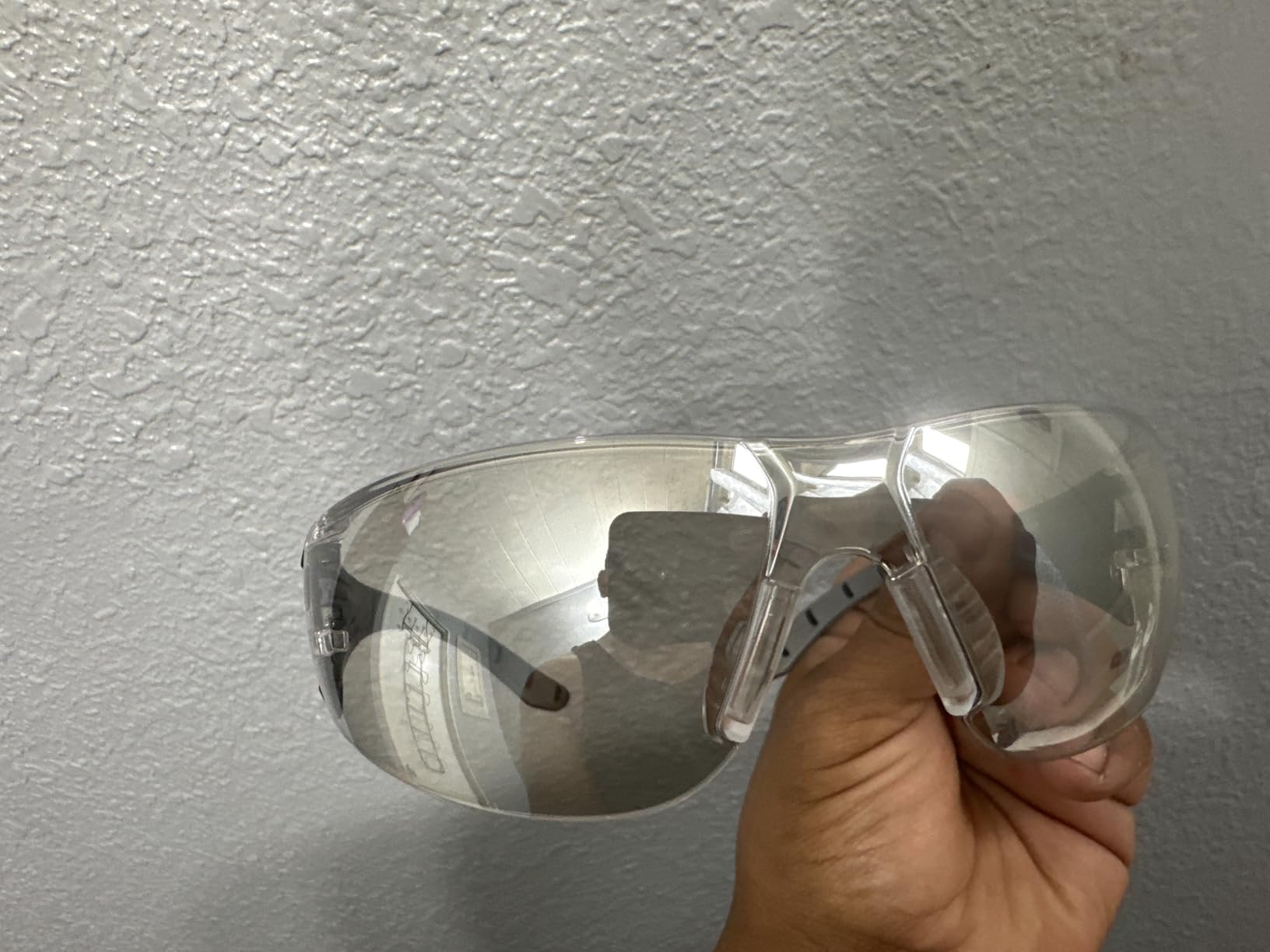 Pyramex Endeavor Plus Safety Glass Black/Gray Frame With Foam Padding Clear H2MAX Anti-fog Lens customer photo 2