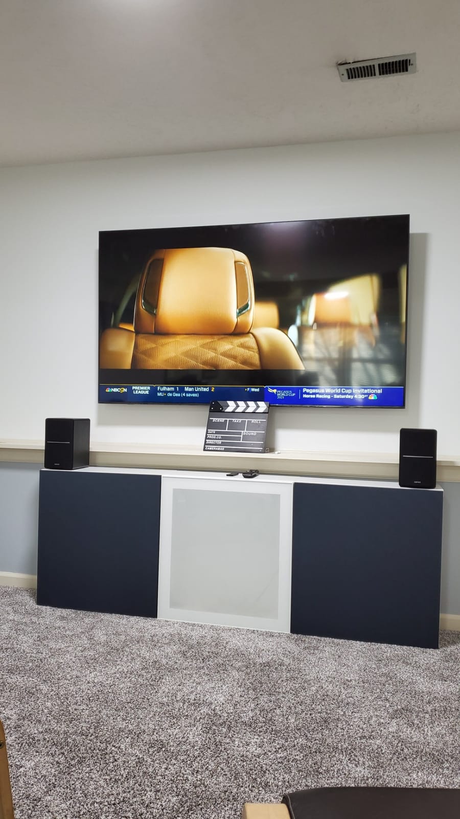 Edifier R1280DB Powered Bluetooth Bookshelf Speakers - Optical Input - Wireless Studio Monitors - 4 Inch Near Field Speaker - 42W RMS - Wood Grain (Black) customer photo 2