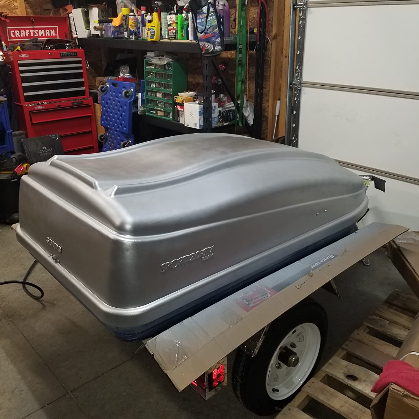 Ultra-Tow 40in. x 48in. Aluminum Utility Trailer Kit - 1060-Lb. Load Capacity customer photo 1