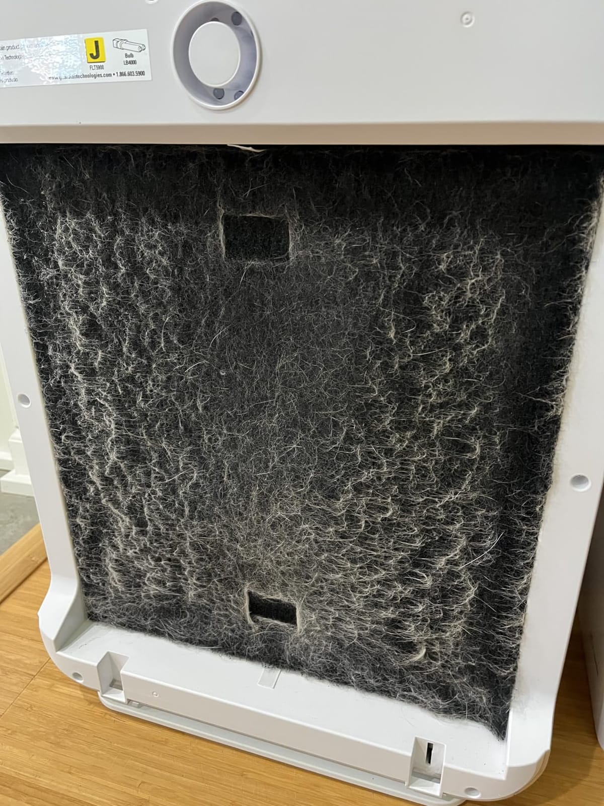 GermGuardian HEPA Air Purifier for Home, Large Rooms up to 1760 Sq. Ft. with HEPA Air Filter & UV-C Light, Zero Ozone Verified, AC5900WCA, White customer photo 1