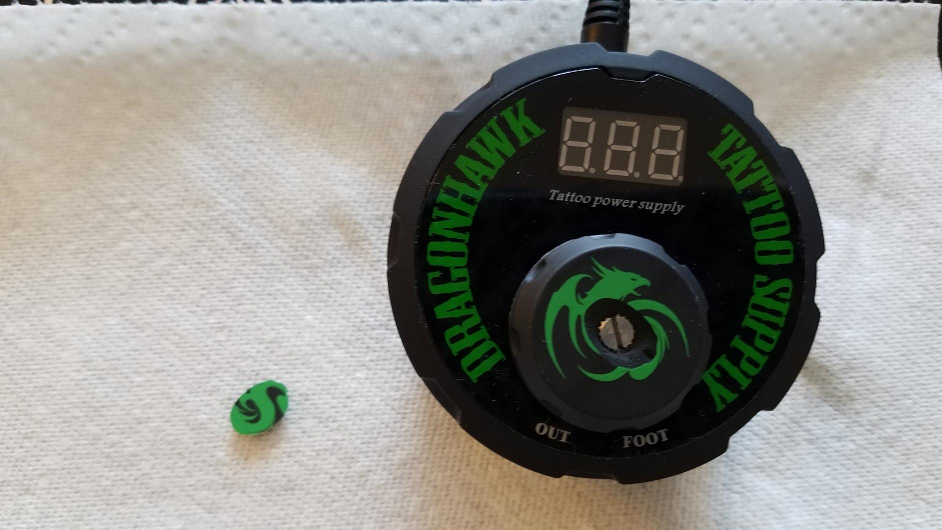 Dragonhawk Airfoil Tattoo Power Supply for Tattoo Machine Tattoo Artists P087 customer photo 2