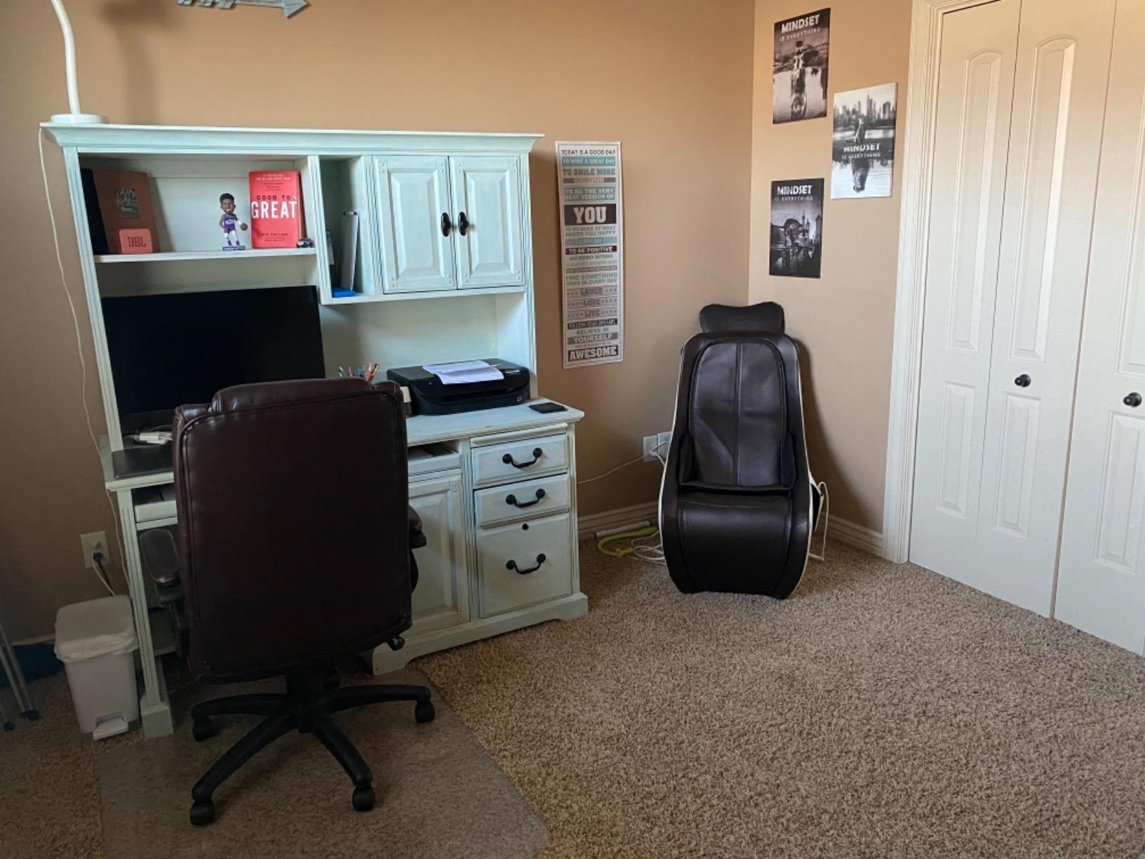 CirC Premium Massage Chair - SL Track, Heated, Ergonomic, Full Body, Deep Tissue, Shiatsu and Remote-Controlled, Home & Office Use (Burnt Coffee) customer photo 1