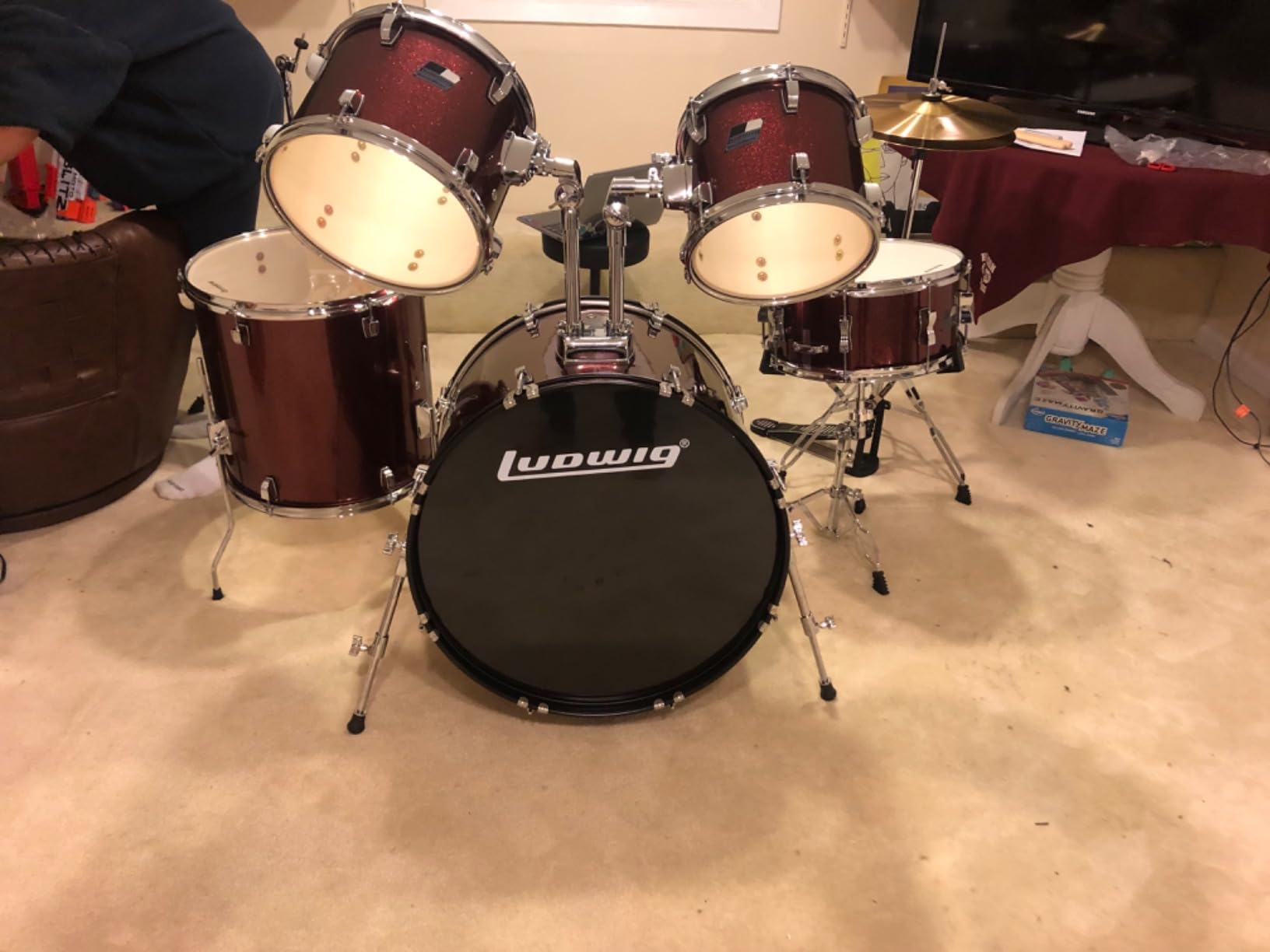 ROSS Student Percussion Set with SD2 Drumsticks, General Timpani Mallets, Medium Keyboard Pair and Rubber Xylophone Pair customer photo 1