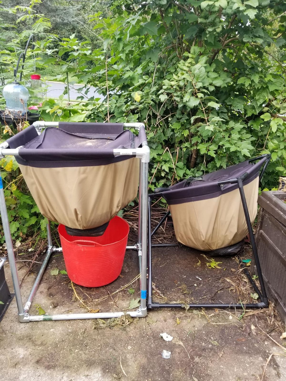 Urban Worm Bag Worm Composting Bin Version 2 - Easy Harvest with Fully Removable Zipper-Free Bottom customer photo 1