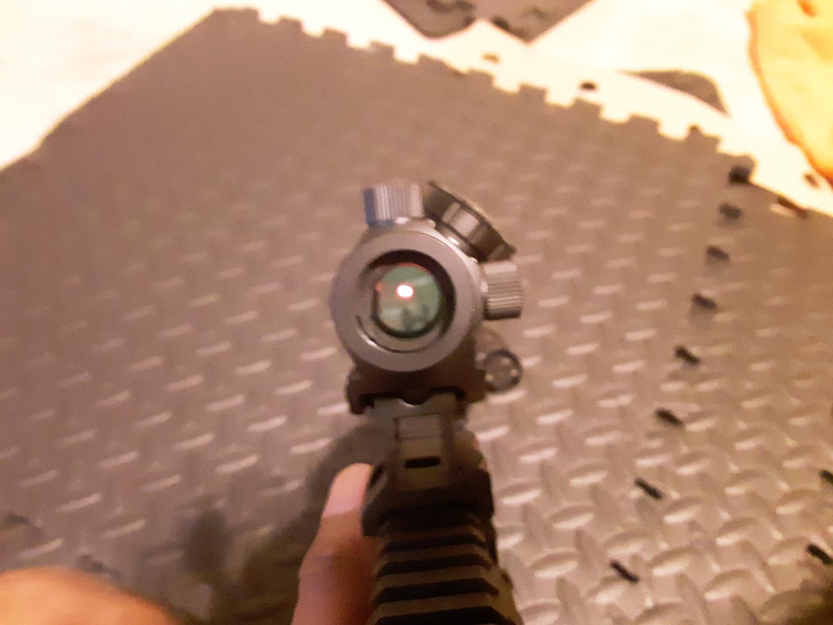 MidTen 2MOA Red Dot Sight 1x25mm Reflex Sight Waterproof & Shockproof & Fog-Proof Red Dot Scope with 1 inch Riser Mount customer photo 1