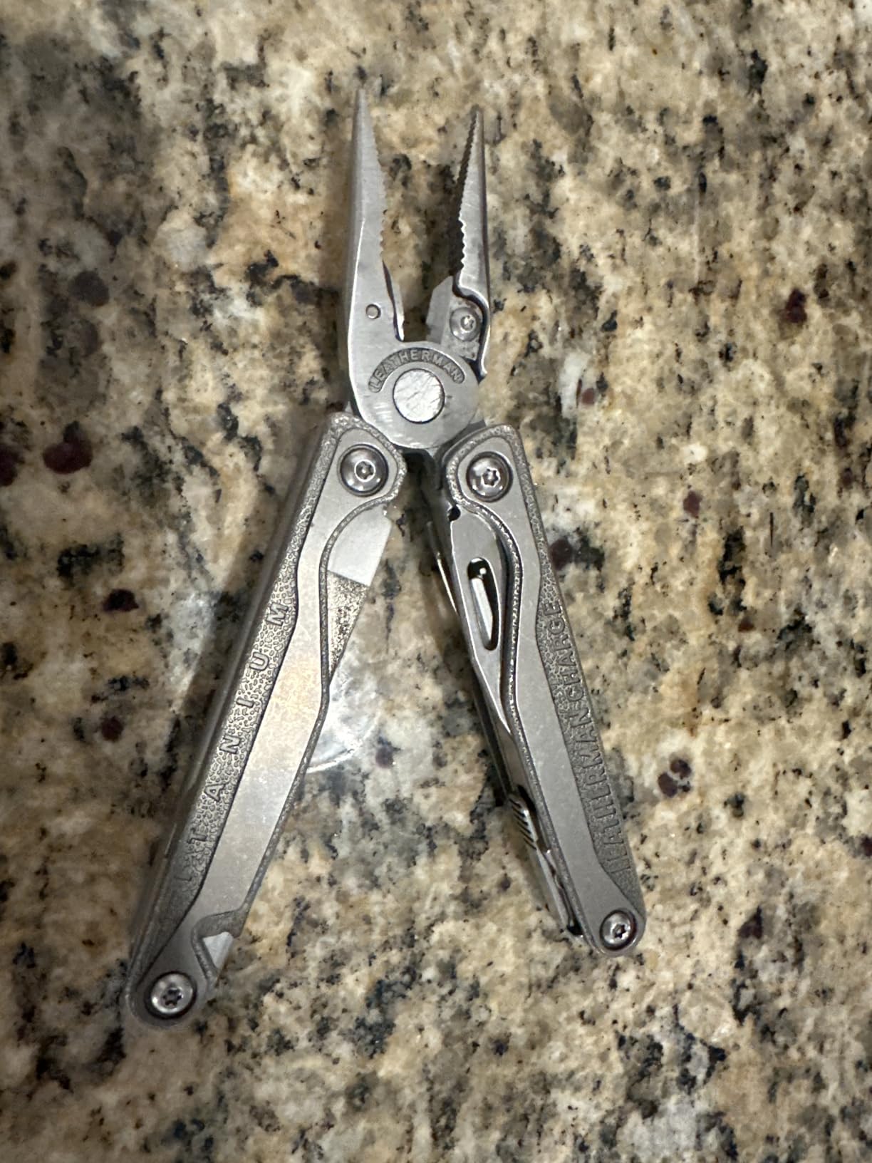 Leatherman Charge Plus TTI 19-in-1 Multi-Tool, EDC and Auto, Stainless | Titanium Handles, S30V & 420HC Blades, Replaceable Wire & Hard-Wire Cutters, Outside-Accessible customer photo 1