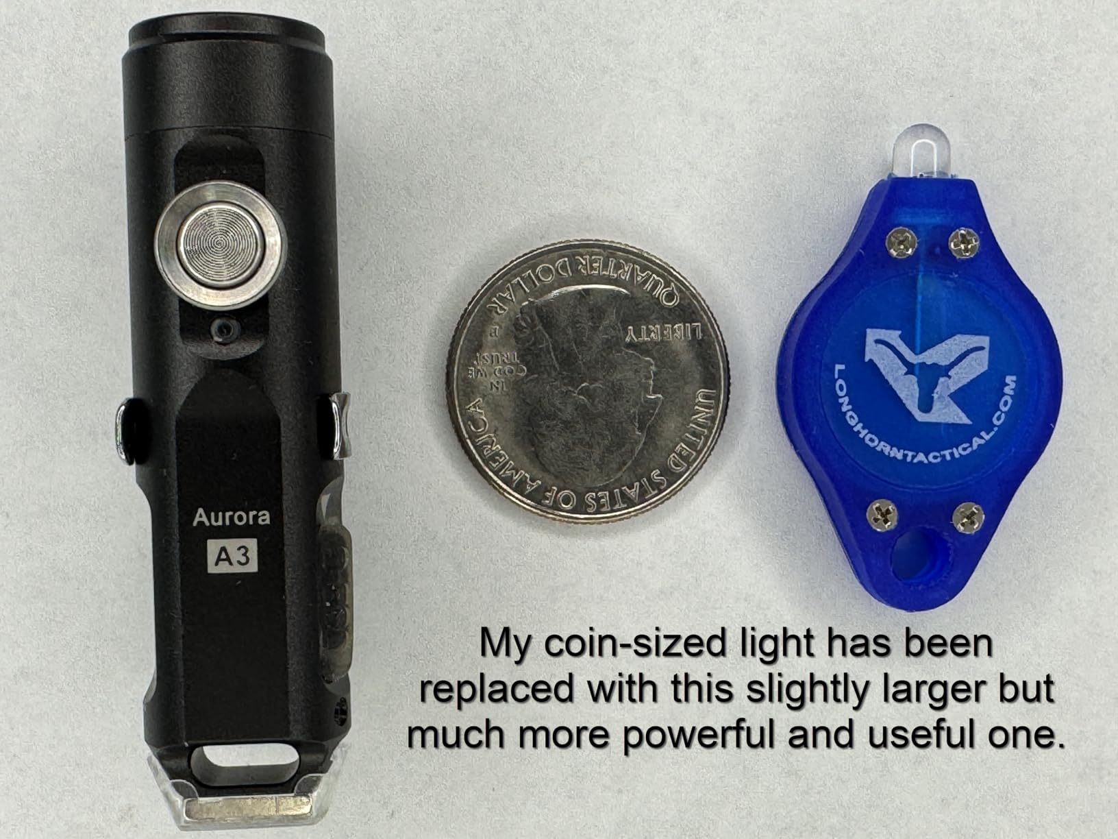 RovyVon A3 Gen 4 Mini Keychain Flashlight Super Bright 650 Lumens | USB C Rechargeable EDC Flashlight, 5 Brightness Levels, Compact and Portable Small Light for Daily Carry, Camping, Emergency customer photo 1