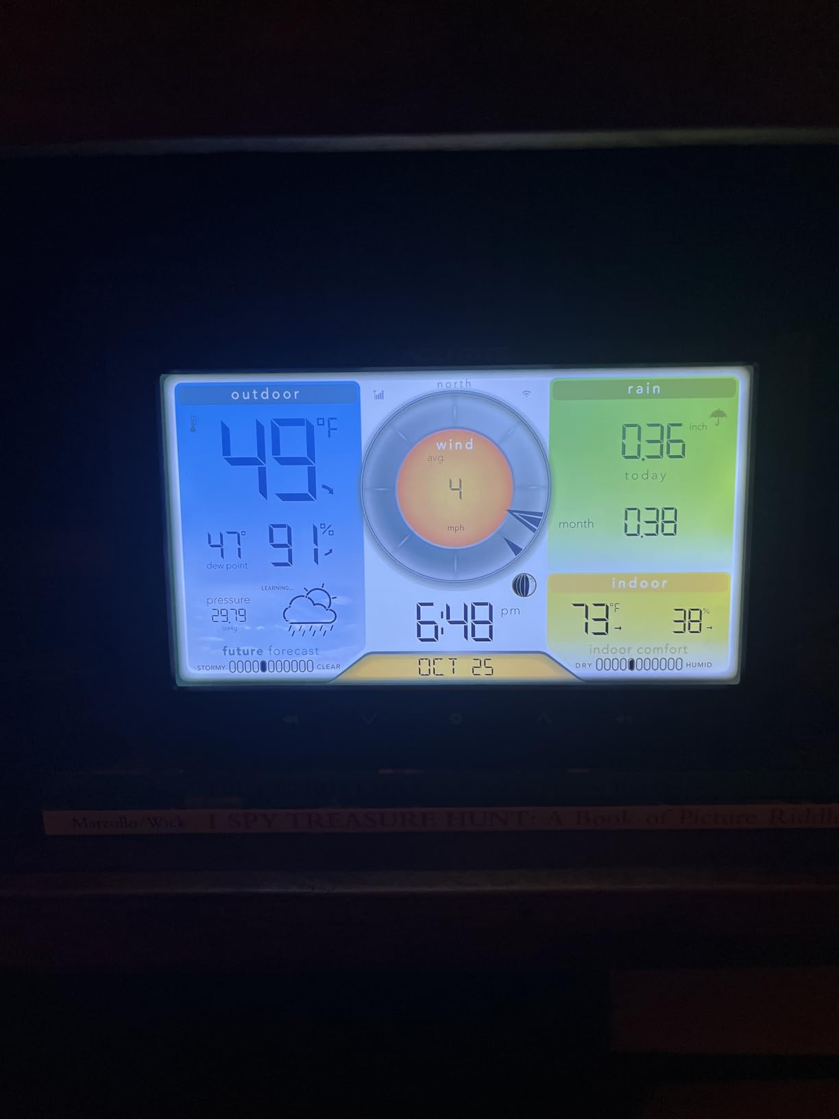 AcuRite Iris (5-in-1) Home Weather Station with Wi-Fi Connection to Weather Underground customer photo 2