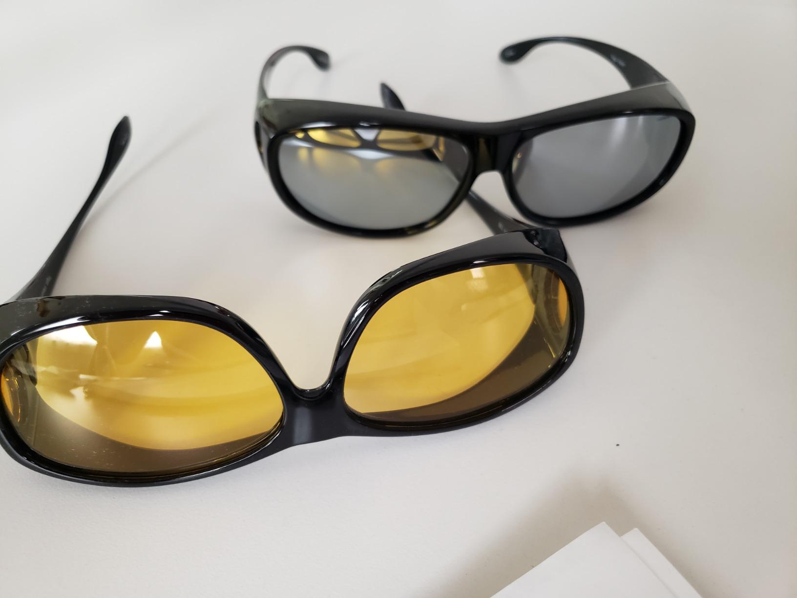 Success Eyewear Fit Over Sunglasses Polarized Lens Wear Over Prescription Eyeglasses 100% UV Protection for Men and Women customer photo 1