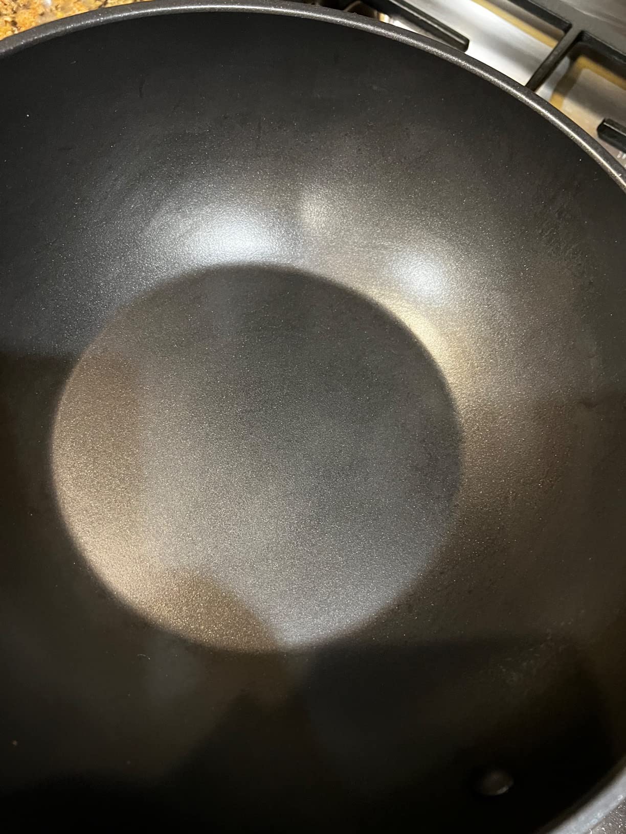 Cooks Standard Classic 11-Inch Hard Anodized Nonstick Wok Stir Fry Pan | 3-Qt Deep Frying Pan with Vented Glass Lid, Stay-cool Handle, Flat Bottom Wok fits most Stovetops, Not Induction customer photo 1