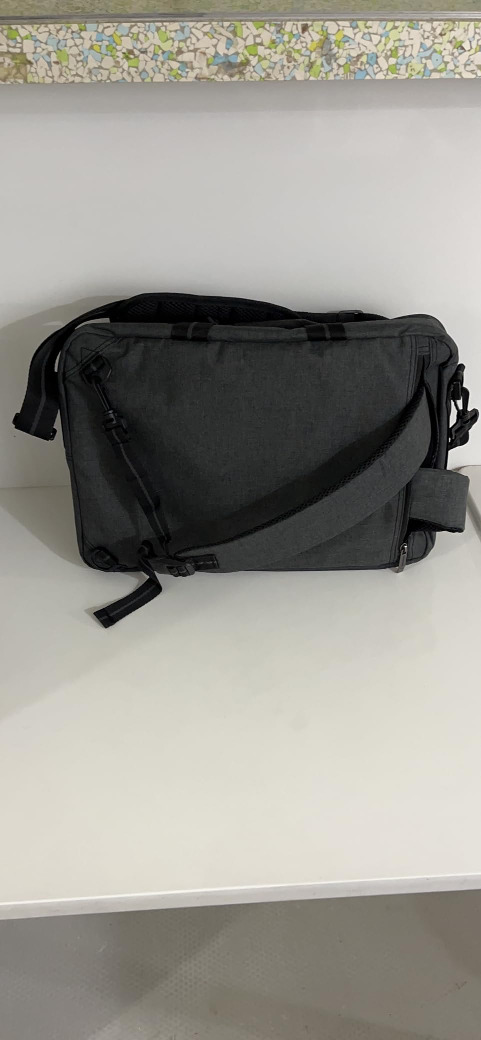 Solo New York Hybrid Briefcase Backpack - Laptop Carrying Bag for Women & Men, Fits 15.6 inch Computer, Adjustable - Duane, Black customer photo 1