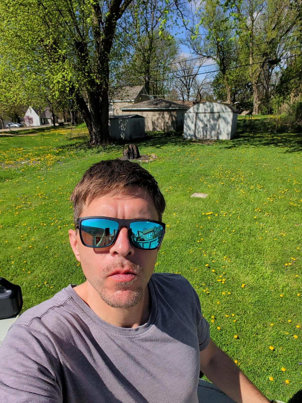 ZENOTTIC Polarized Sunglasses for Men Lightweight TR90 Frame UV400 Protection Square Sun Glasses customer photo 1