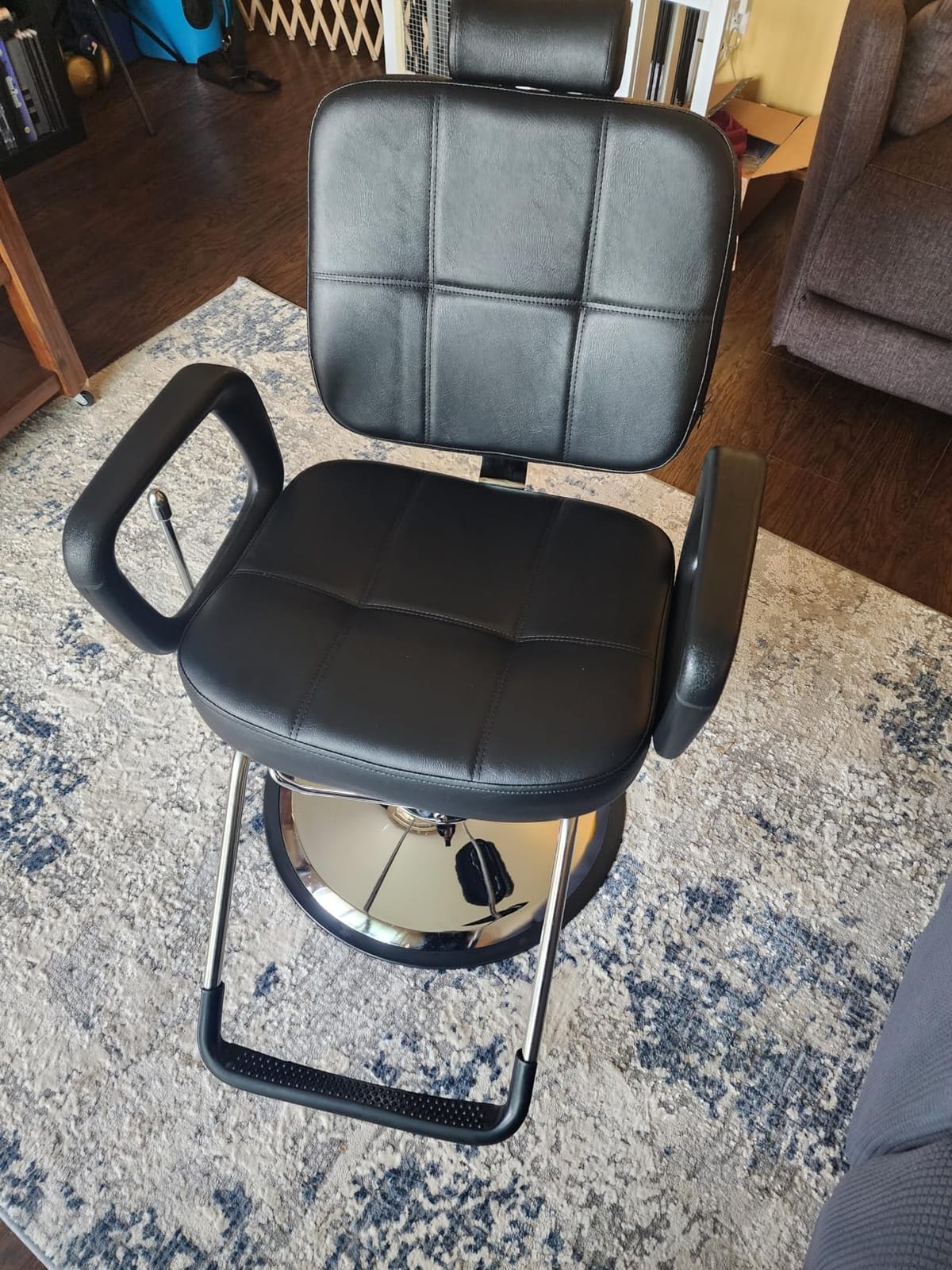 Artist hand Hydraulic Recline Barber Chair Salon Chair for Hair Stylist Heavy Duty Tattoo Chair Shampoo Beauty Salon Equipment customer photo 1