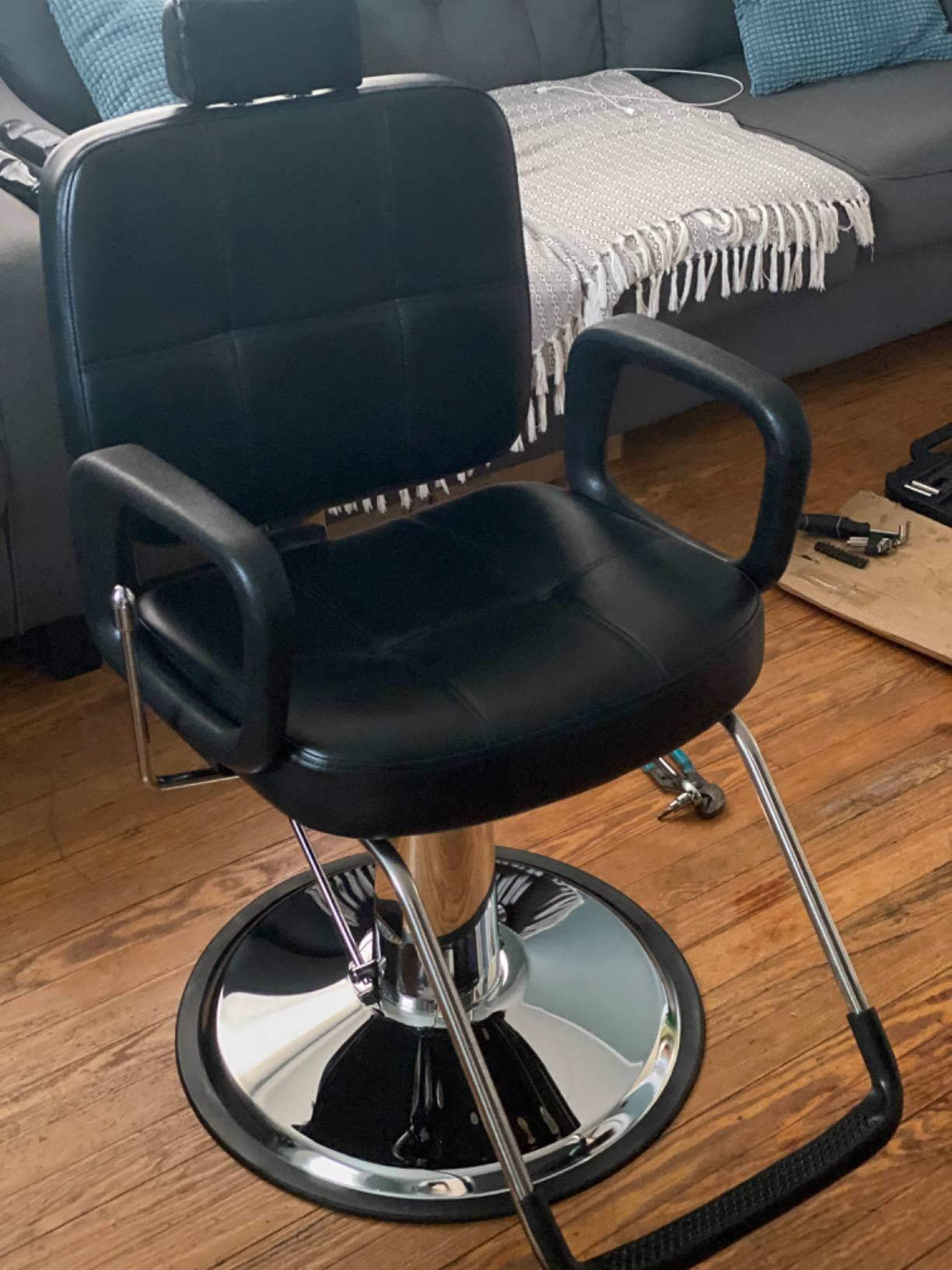 Artist hand Hydraulic Recline Barber Chair Salon Chair for Hair Stylist Heavy Duty Tattoo Chair Shampoo Beauty Salon Equipment customer photo 2