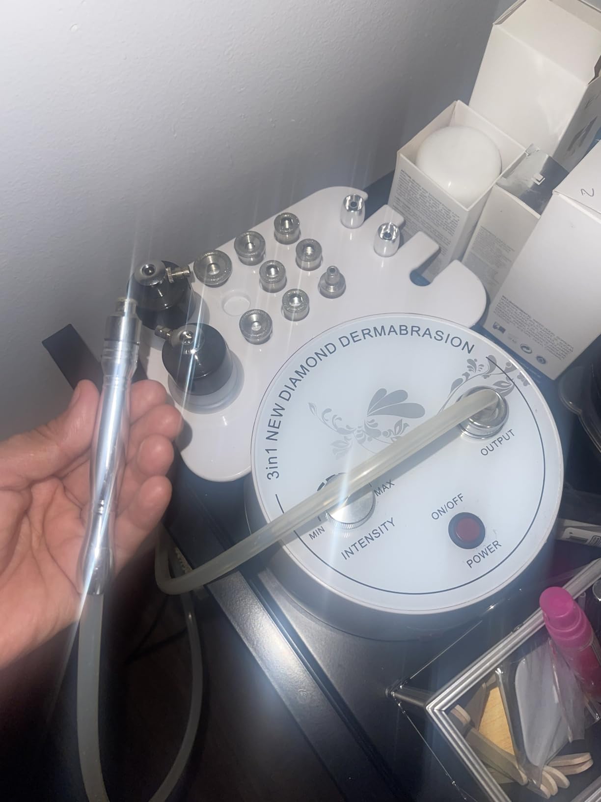 [3 IN 1] Microdermabrasion Machine, Beauty Star Professional Diamond Dermabrasion Facial Devices at Home customer photo 1