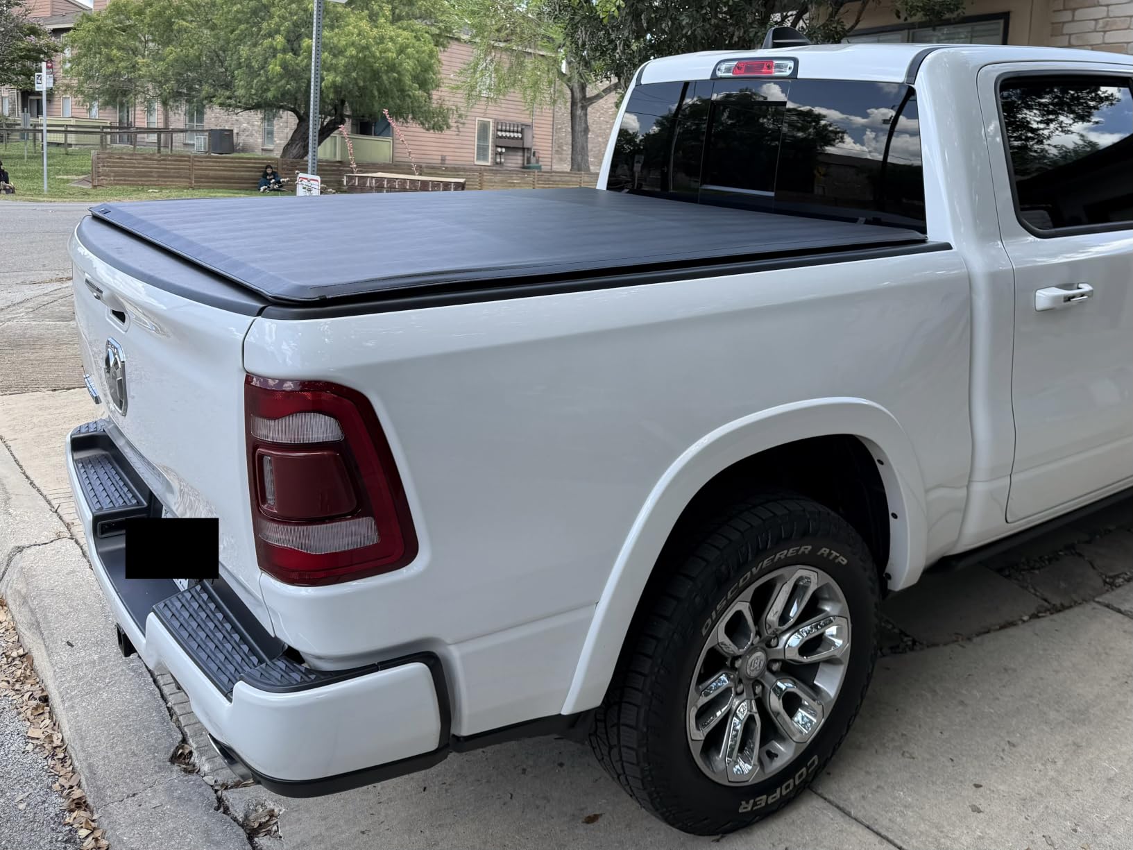 Tyger Auto T1 Soft Roll-up Truck Bed Tonneau Cover Compatible with 2019-2026 Ram 1500 (Not Fit 19-24 Classic) | 5'7