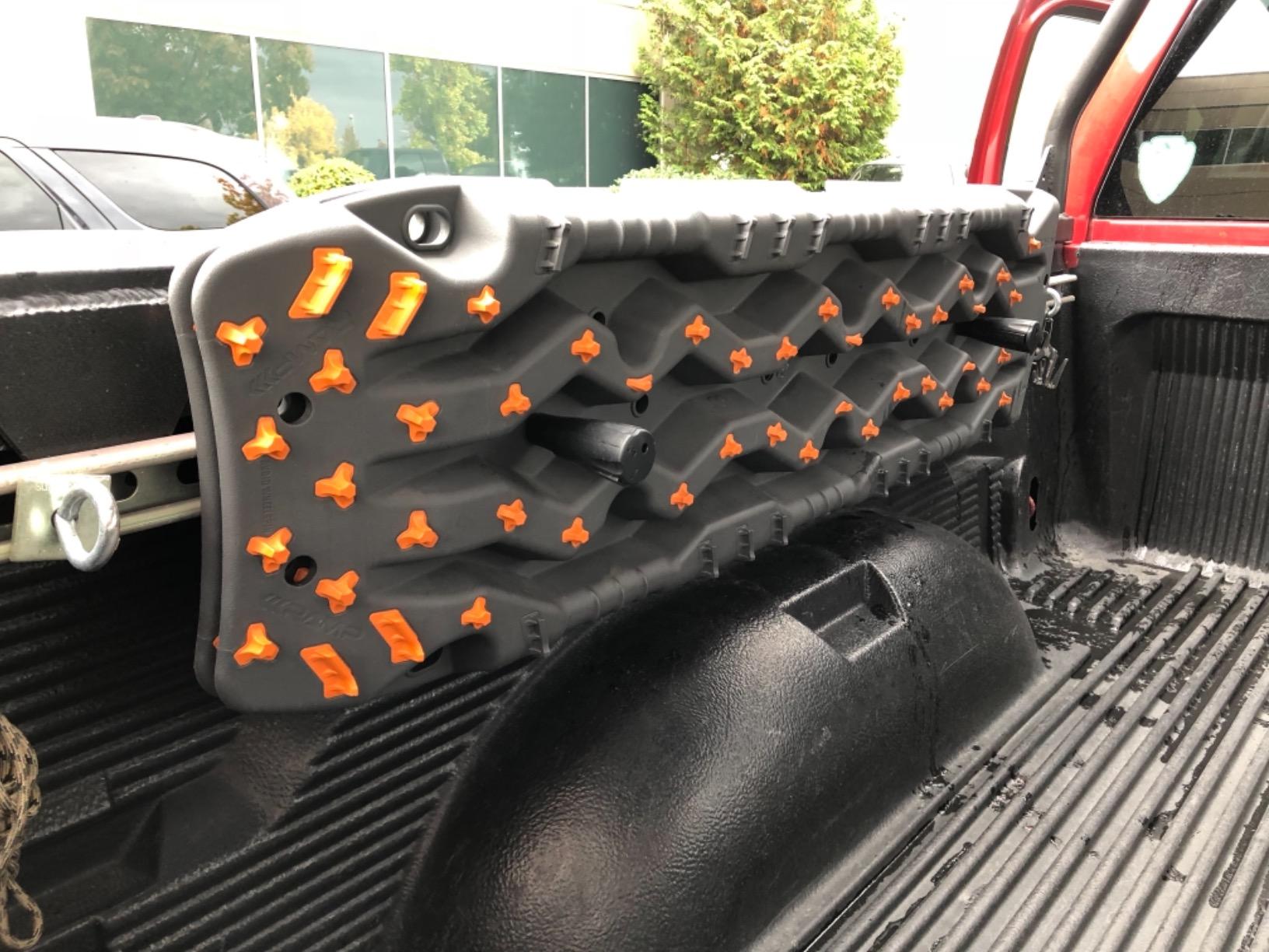 ARB TREDPROMGO Vehicle Recovery Boards Traction Tracks and Extraction Device for Off-Road Mud, Sand, & Snow (Grey/Orange) customer photo 2