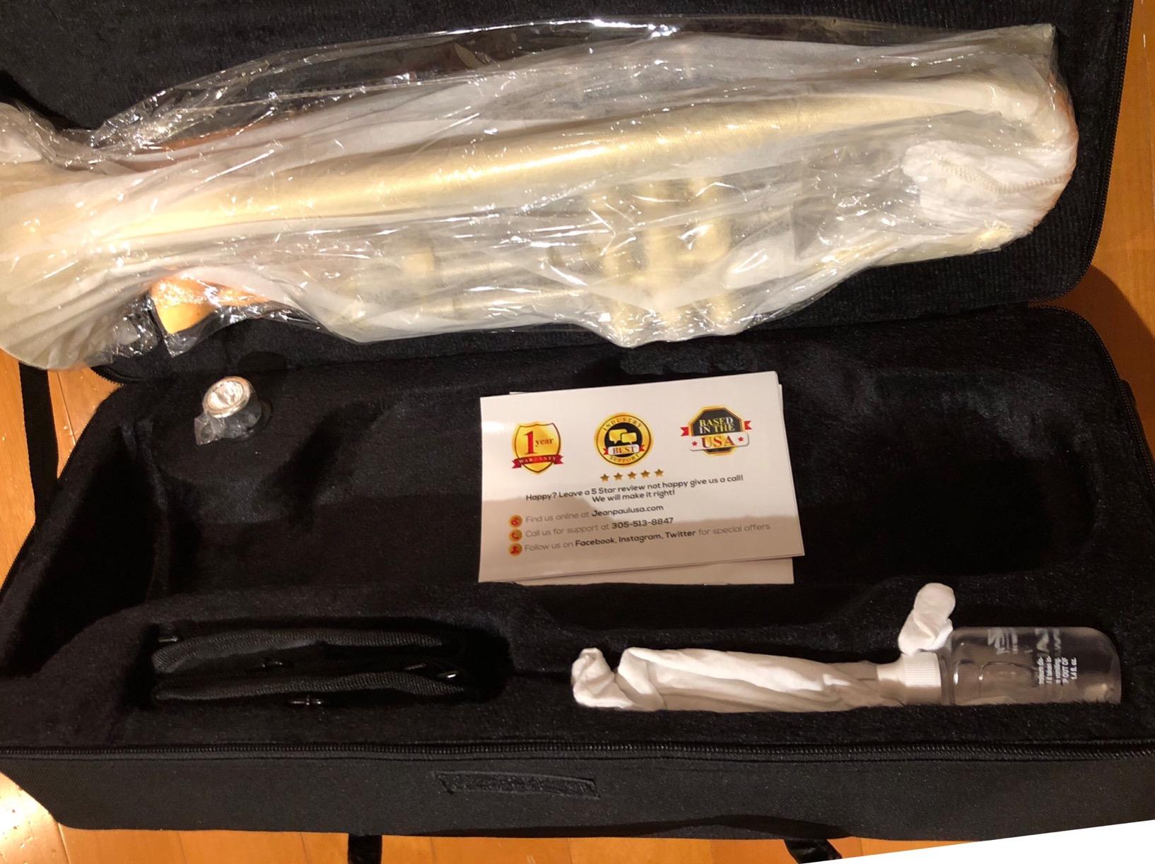 Jean Paul TR-430S Intermediate Bb Trumpet - Silver-Plated customer photo 2