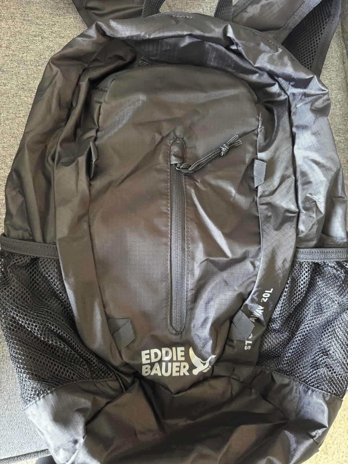 Eddie Bauer Stowaway Packable Backpack - Maroon, 20L | Lightweight Durable Ripstop Polyester, Folds Down for Storage, Packable Daypack for Travel and Hiking customer photo 2
