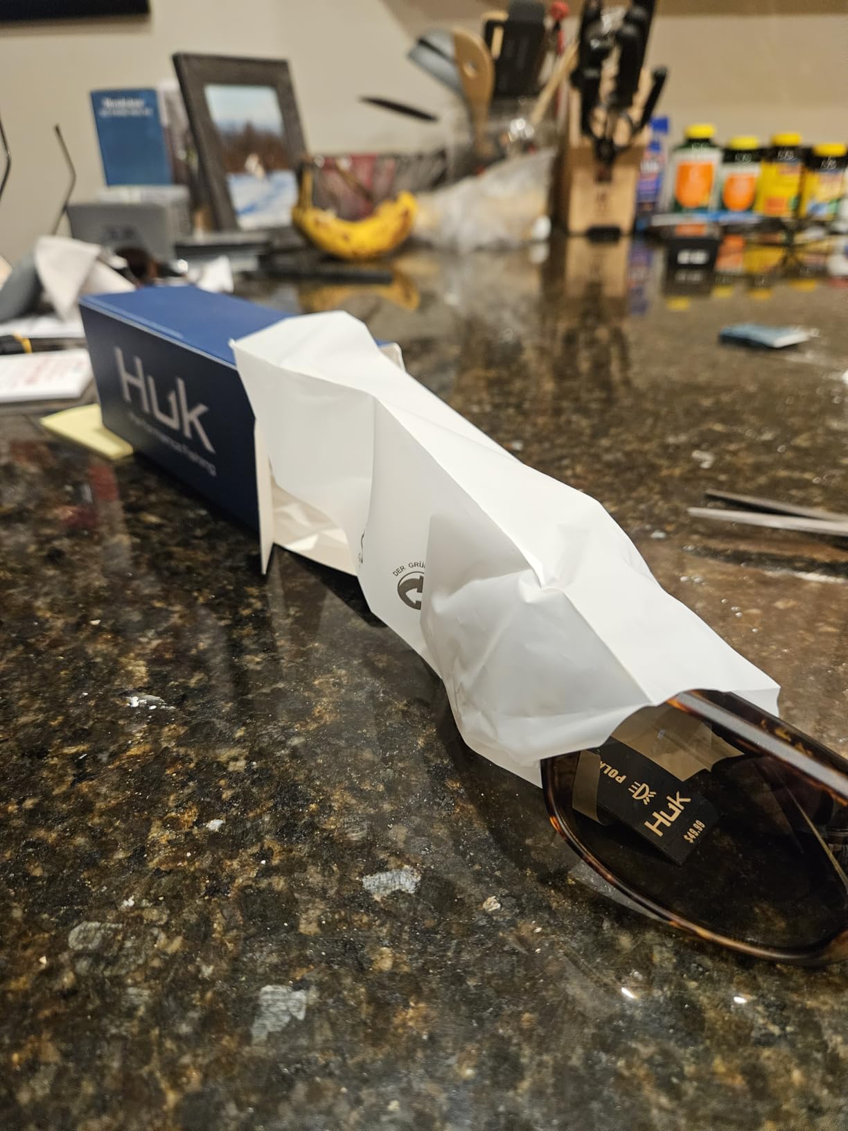 HUK Sunglasses, Polarized Lens Eyewear with Performance Frames, Fishing, Sports & Outdoors Sunglasses customer photo 1