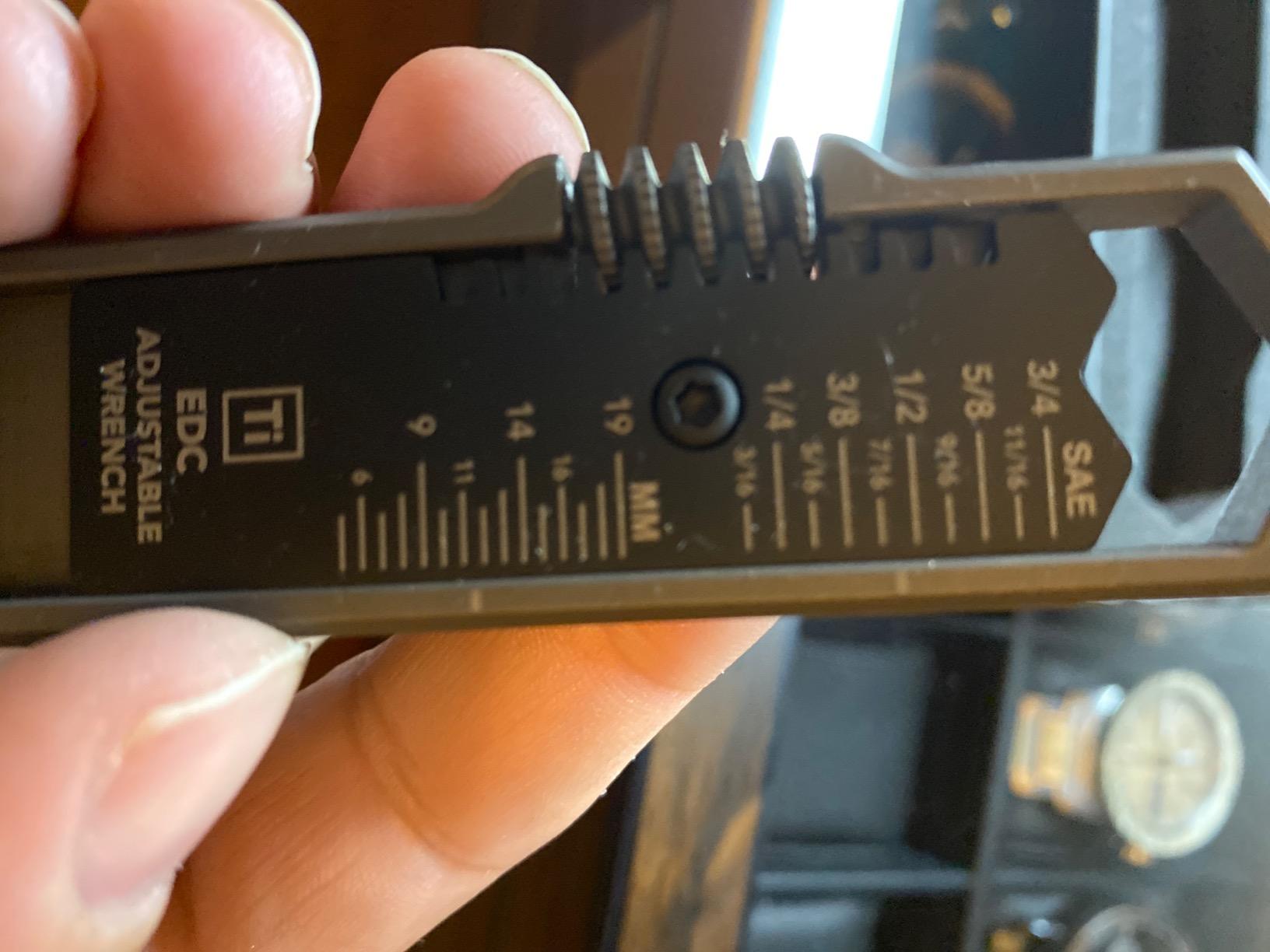 BIG IDEA DESIGN Ti EDC Wrench customer photo 2