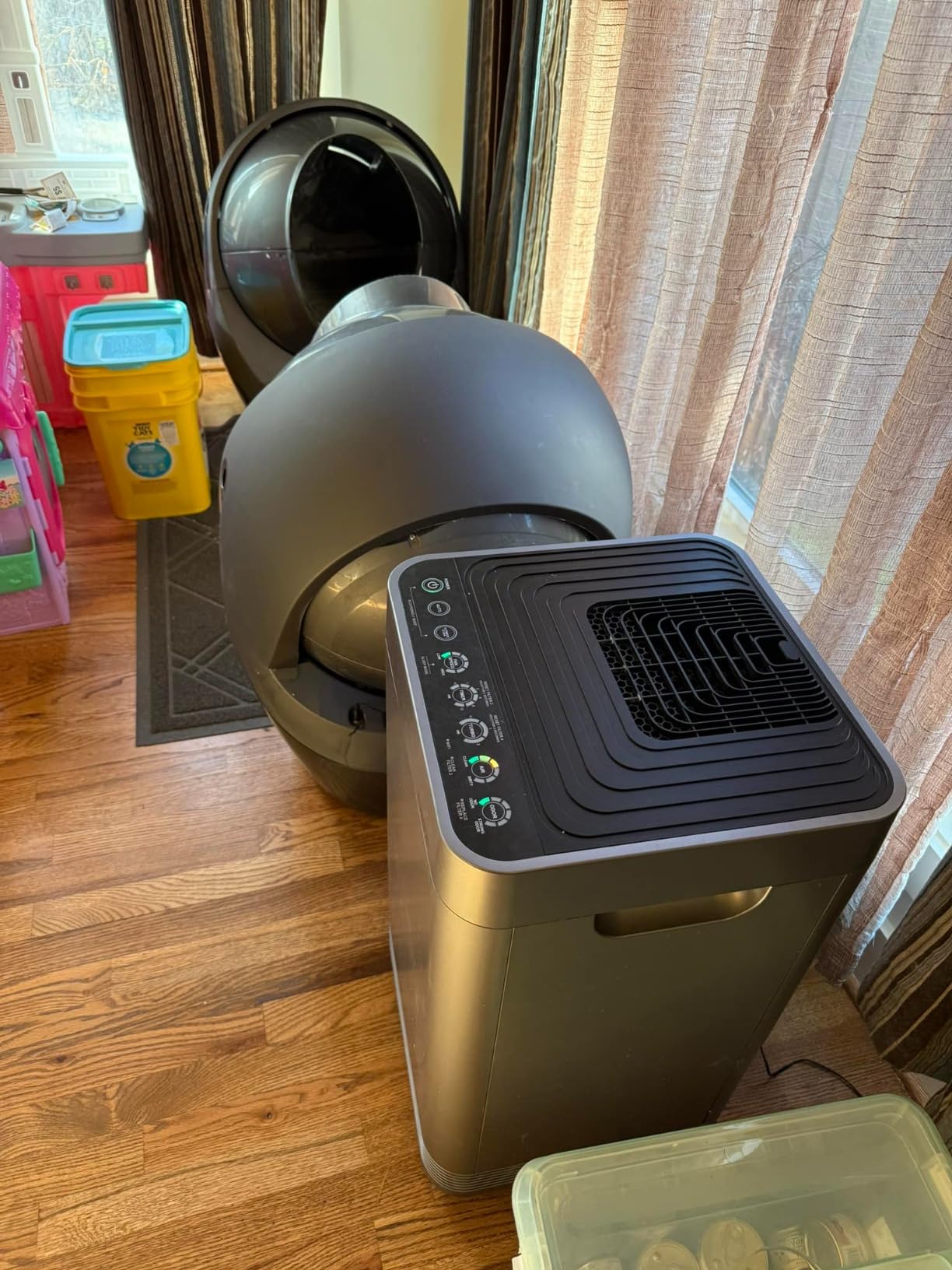 Nuwave Whole House Air Purifiers, Oxypure Smart Air Purifier with 5 Stages | Tower Structure Air Filter, Air Quality & Odor Sensors, Sleep Mode for Bedroom, Removes 99.99% of Dust, Smoke, Pollen customer photo 2