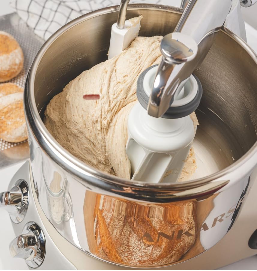 Ankarsrum Assistent Original AKM 6230 Electric Stand Mixer, 7.4 Quart (Gloss White) customer photo 2