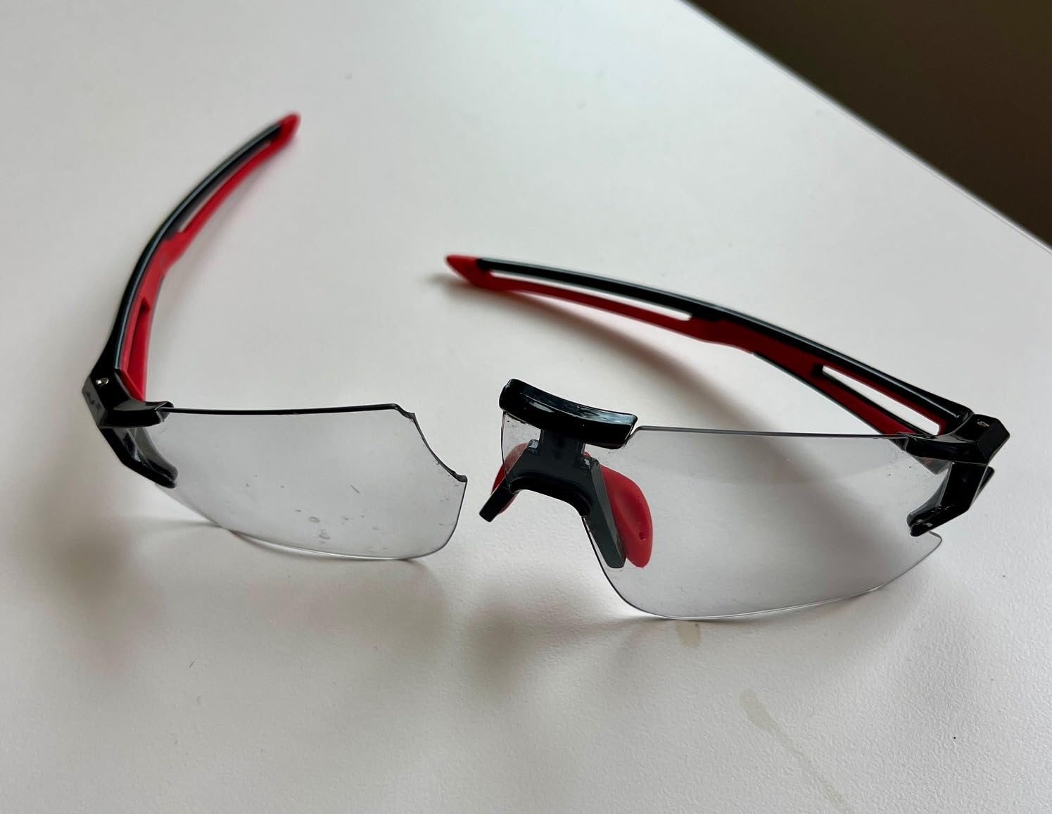 ROCKBROS 22g Photochromic Sports Sunglasses Anti Fog Cycling Sun Glasses | Professional - UV400 Protection Goggles with Myopia Frame for Running Cycling Fishing customer photo 2