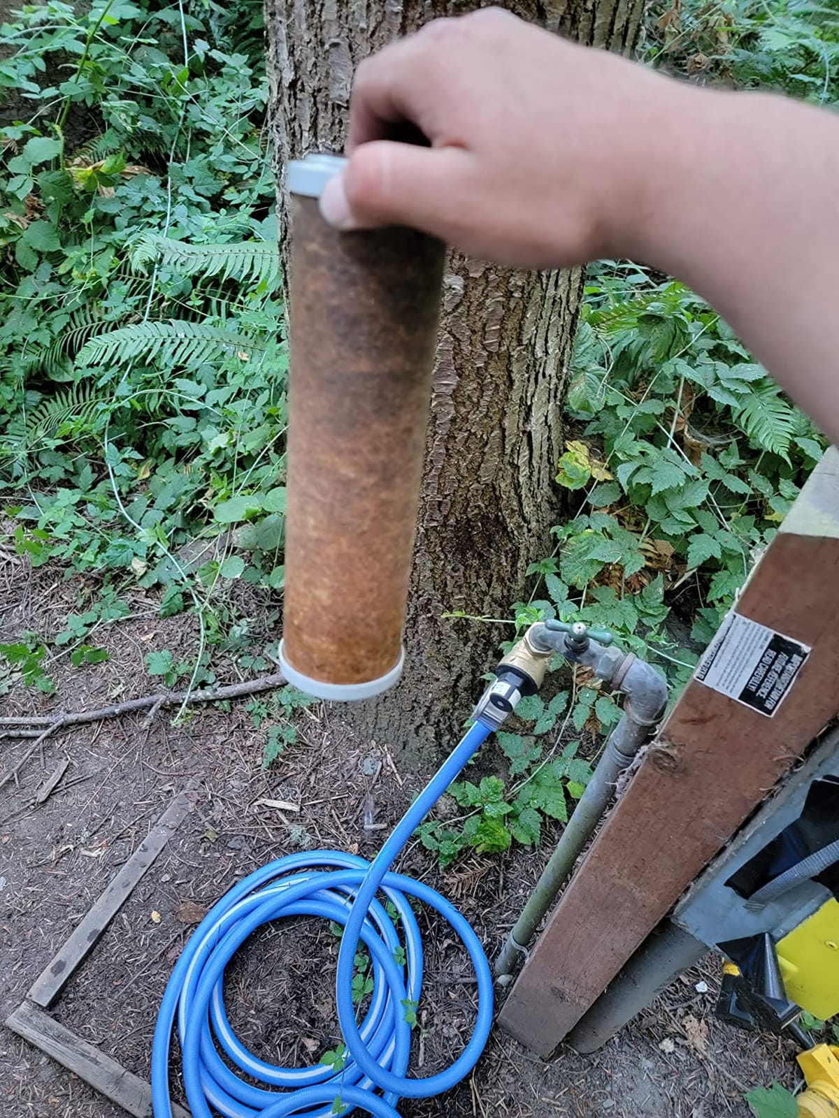 Camco EVO X2 Dual Stage Camper/RV Water Filter Kit - 2 Stage Filtration w/KDF & GAC - Filters Out Bad Taste, Odors, Lead, Bacteria & More - Replaceable Filters - (40639) customer photo 2