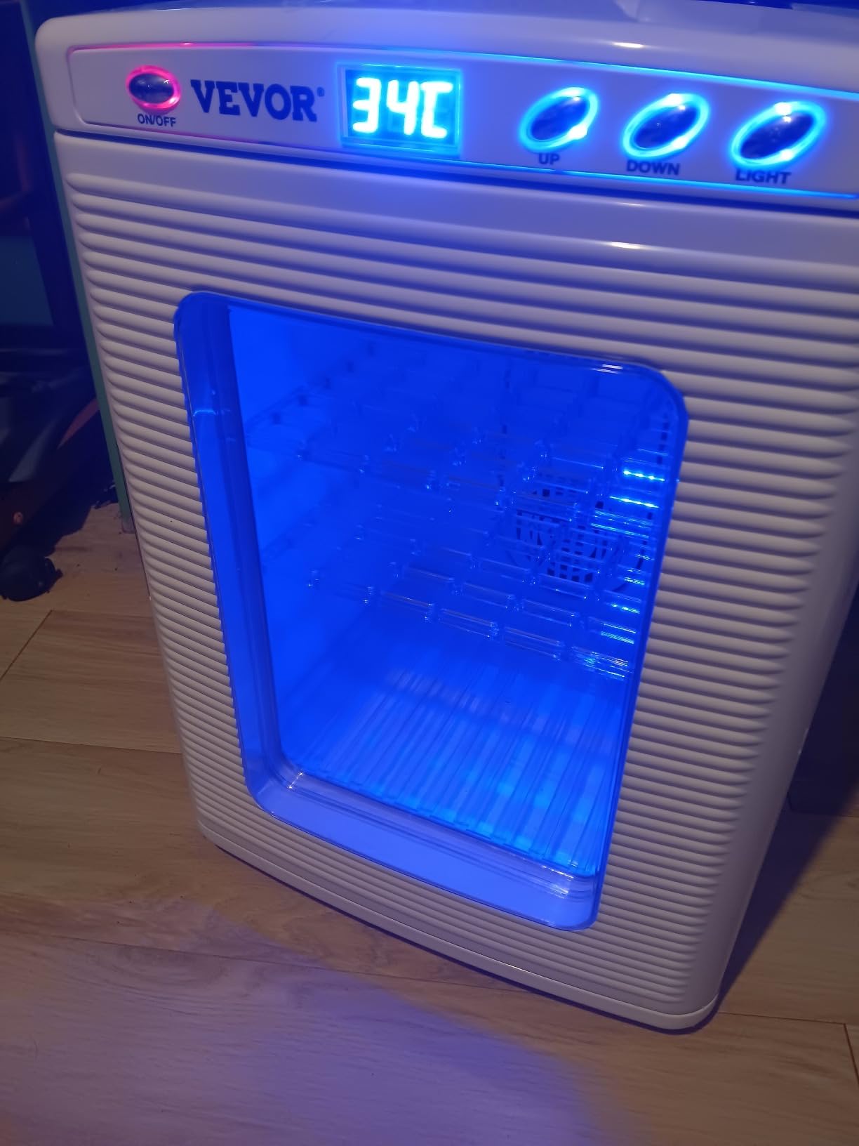 Happybuy Black Reptile Incubator 25L Digital Incubator for Small Reptiles with Cooling and Heating 5-42C customer photo 1