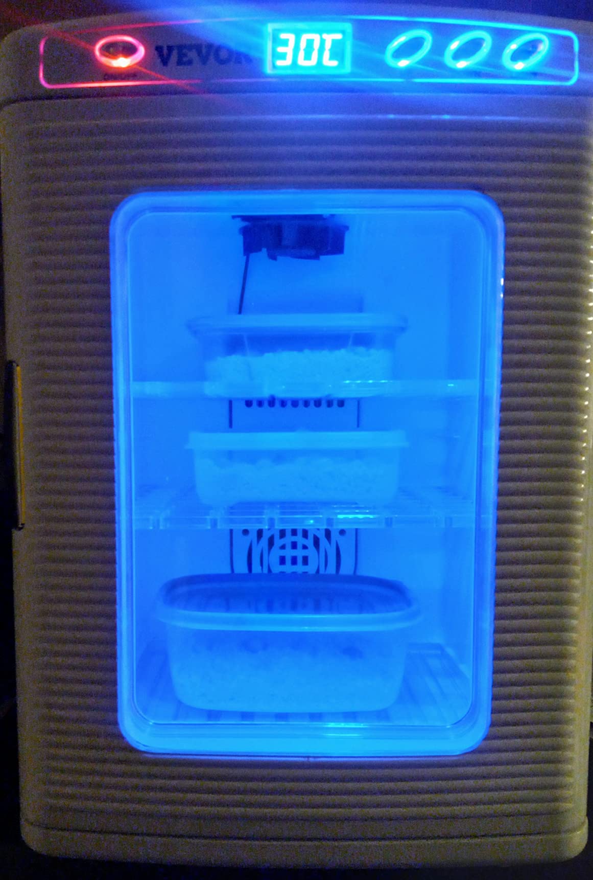 Happybuy Black Reptile Incubator 25L Digital Incubator for Small Reptiles with Cooling and Heating 5-42C customer photo 2