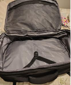 MATEIN Weekender Backpack, Large Capacity Travelling Suitcase Backpack | Expandable Flight Approved Business Carry on Daypack for International Travel, Adjustable Shoulder Strap, Blue customer photo 2