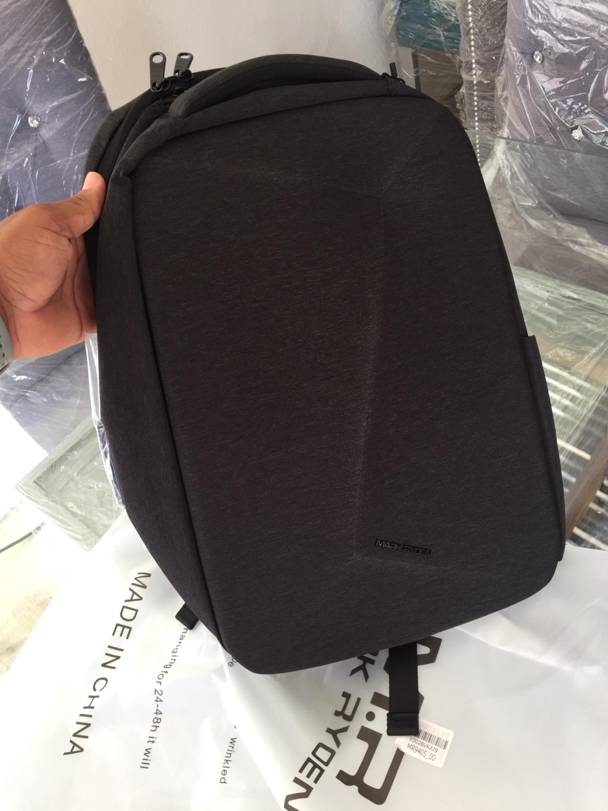 MARK RYDEN Anti-Theft Laptop Backpack Men, Waterproof Travel Backpack | Scratch Resistant Shell with TSA Lock & USB Charging Port for Work, Travel, Office, Commuting customer photo 1