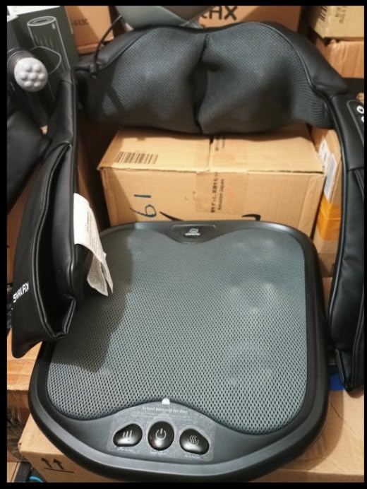 Snailax Shiatsu Foot Massager with Heat, FSA Eligible Massage Tools | 3 Massage Modes, 3 Intensity Levels, 2 Heat Levels And Flexible Nodes Fit Different Feet For Personalized Comfort Gifts customer photo 1