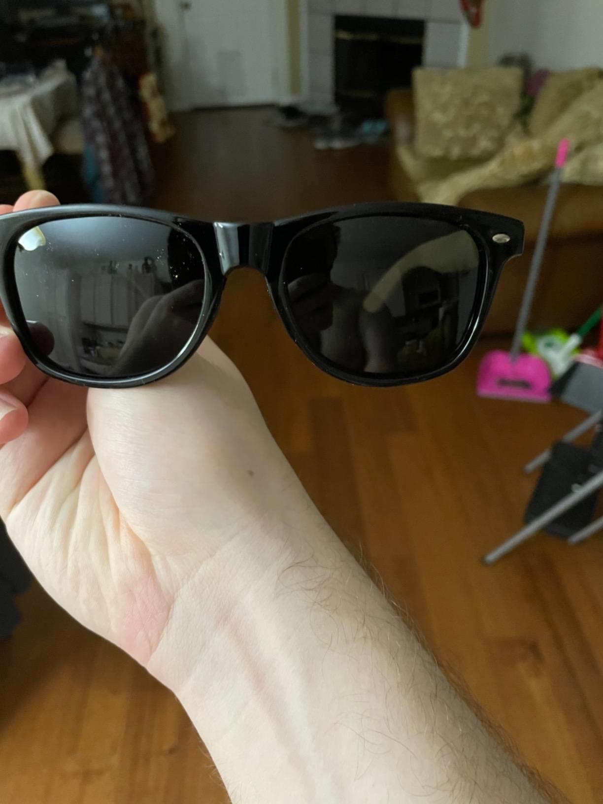 Woodies 3-Pack Walnut, Ebony and Bamboo Polarized Sunglasses customer photo 2