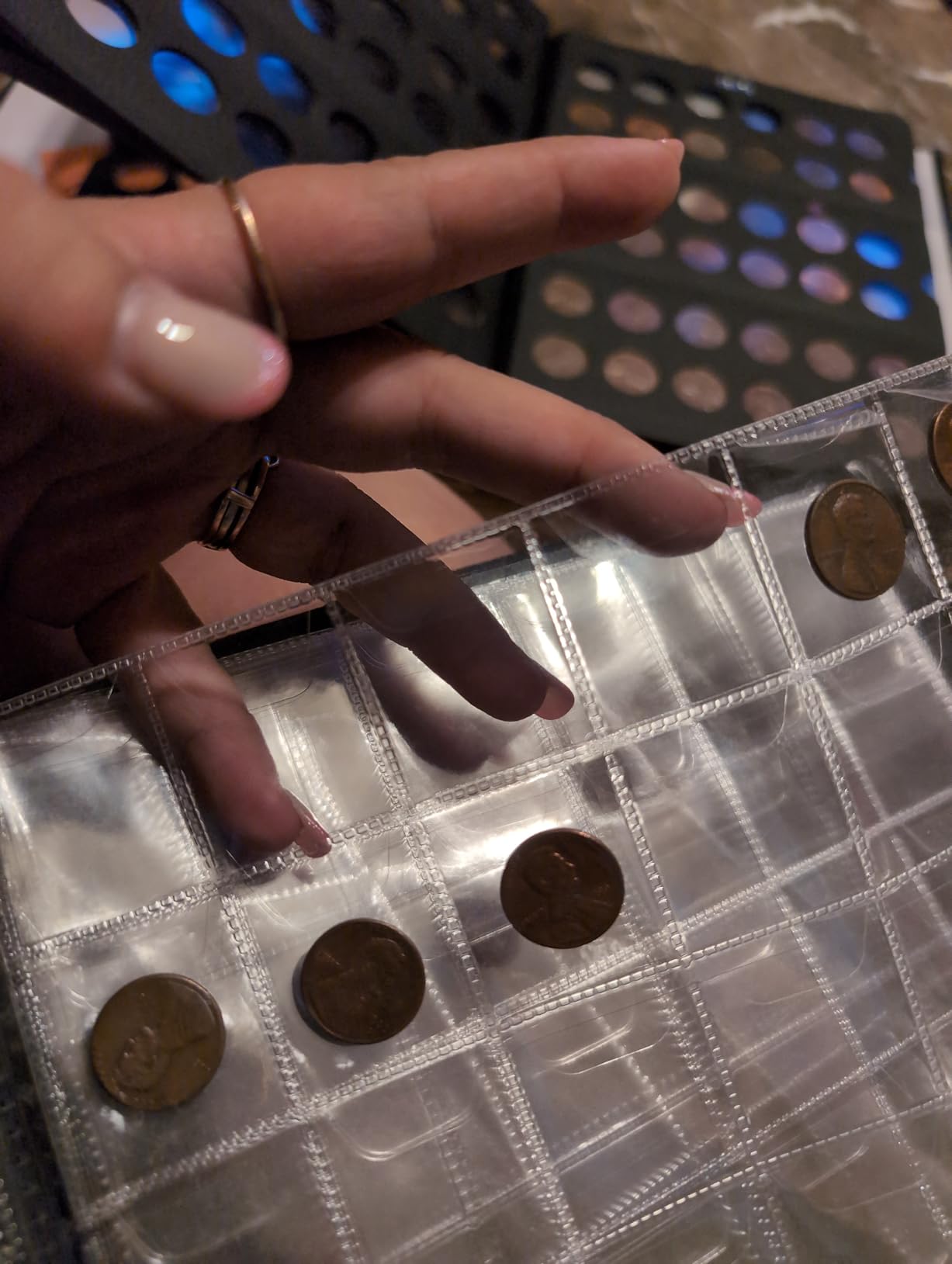 MUDOR Coin Collection Holder Album for Collectors, 240 Pockets Coin Book | 2IN1 Pocket Size,Coin Collection Supplies for Dime,Cent,Nickel,Quarter, Half Dollar, Silver Dollar customer photo 1