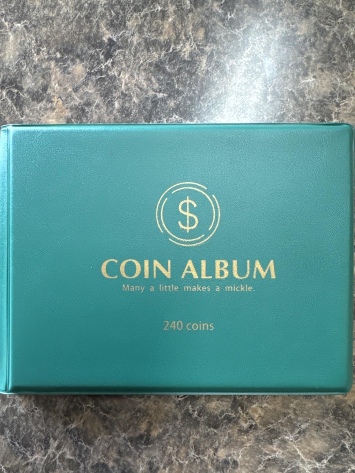 MUDOR Coin Collection Holder Album for Collectors, 240 Pockets Coin Book | 2IN1 Pocket Size,Coin Collection Supplies for Dime,Cent,Nickel,Quarter, Half Dollar, Silver Dollar customer photo 2