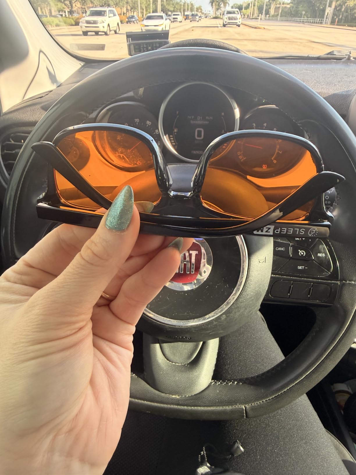 Sleep ZM Blue Light Blocking Glasses for Women + Men - Better Sleep + Anti Eye Strain Protection - Computer Screens & Gaming - Black Wayfarer - 99% Night-time Amber Lens | Eases Migraines customer photo 2