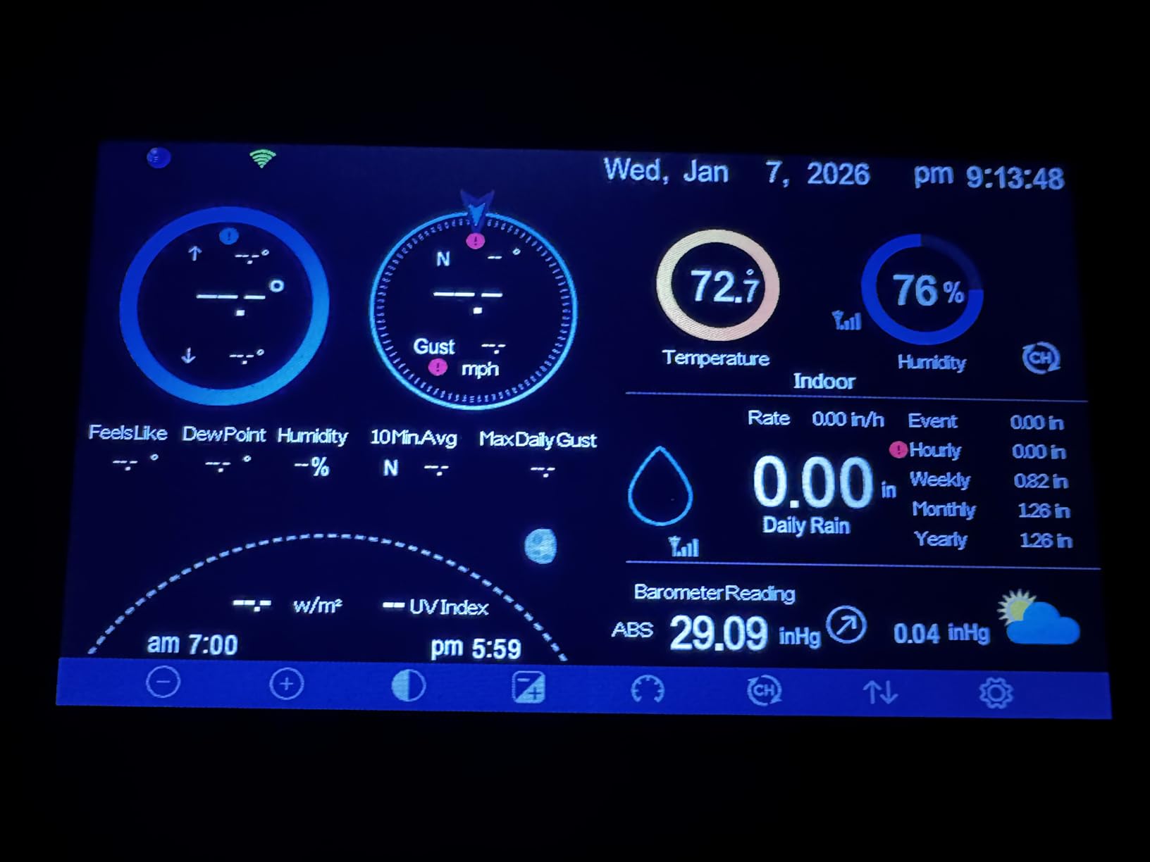 Ambient Weather WS-5000 Ultrasonic Smart Weather Station with TFT Full Color LCD Display customer photo 1
