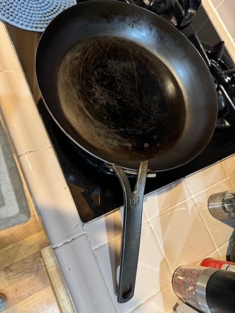 BK Pre-Seasoned Black Steel Carbon Steel Induction Compatible 8