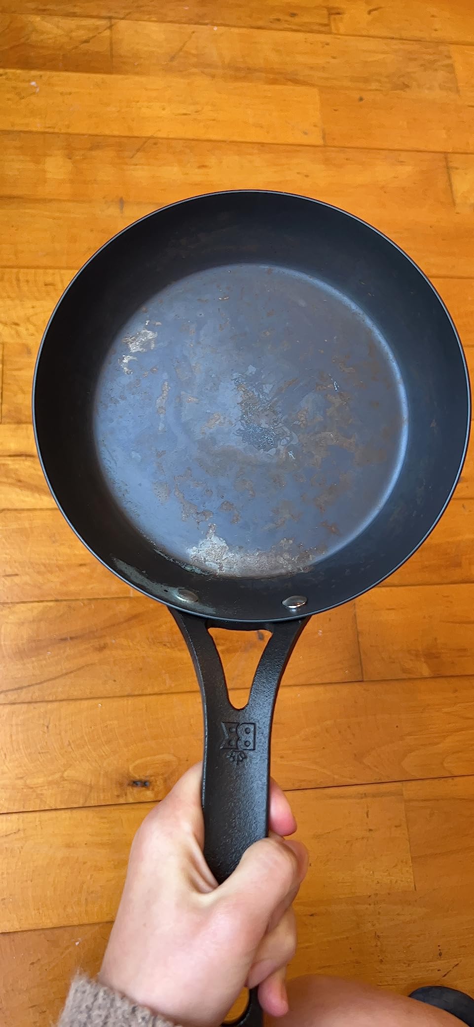 BK Pre-Seasoned Black Steel Carbon Steel Induction Compatible 8