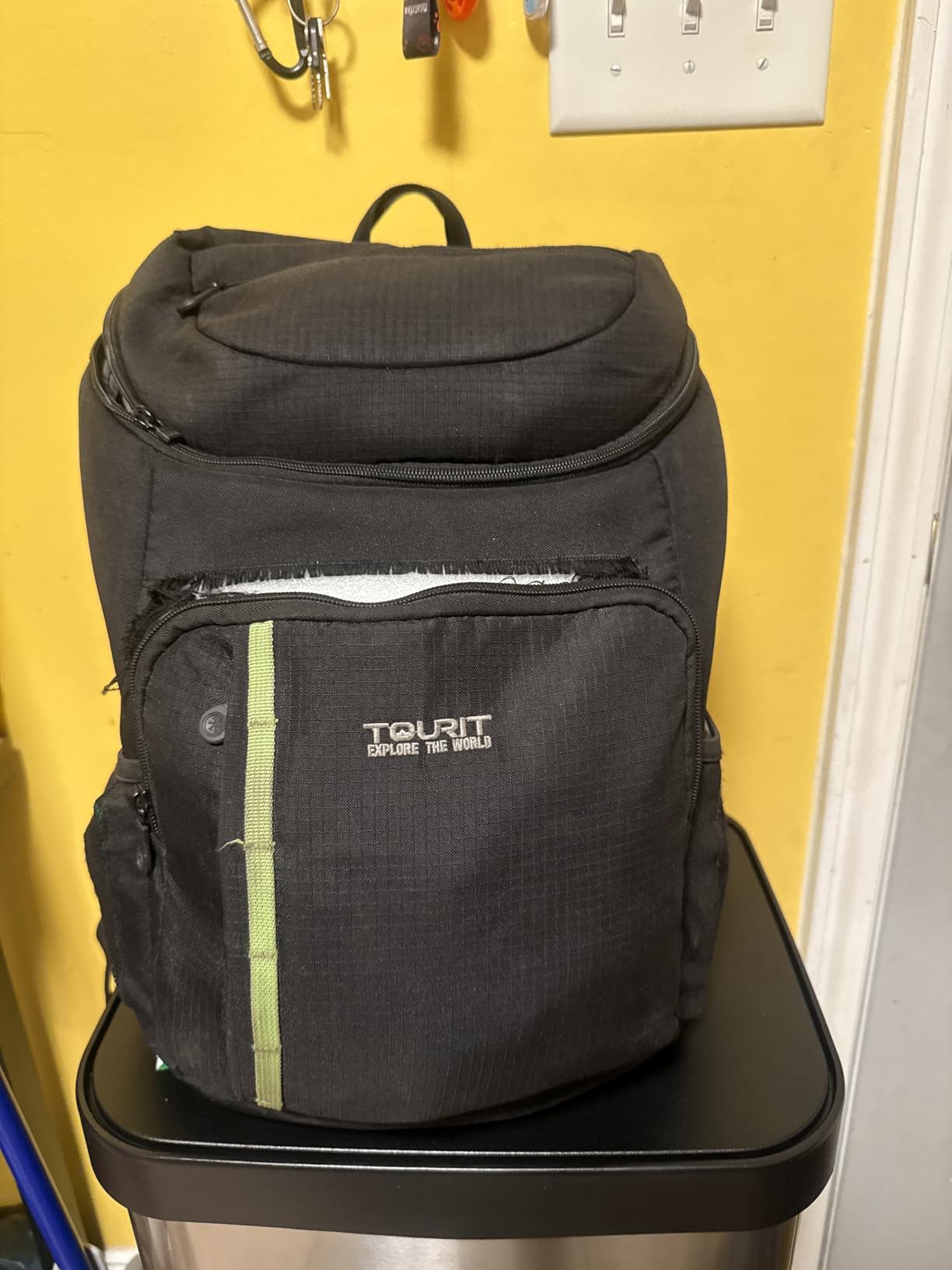 TOURIT Cooler Backpack Insulated 30 Cans, Lightweight Leak Proof Travel Cooler Bag, Soft Waterproof Backpack Cooler for Men Women, Camping Hiking Beach Travel Picnic customer photo 1