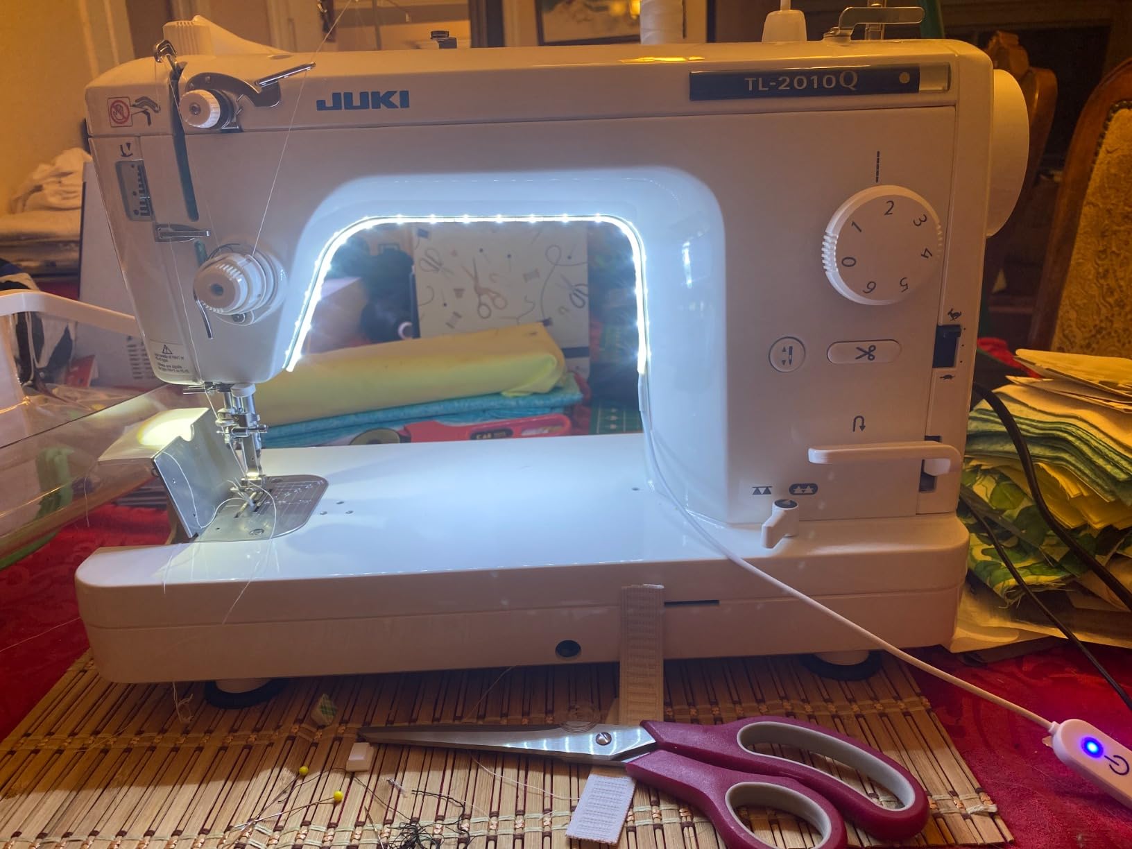 Juki 2010Q Sewing and Quilting High Speed Semi-Industrial Machine customer photo 1