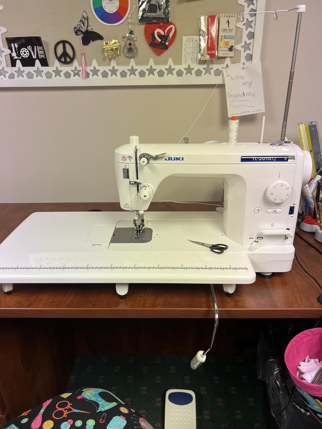 Juki 2010Q Sewing and Quilting High Speed Semi-Industrial Machine customer photo 2