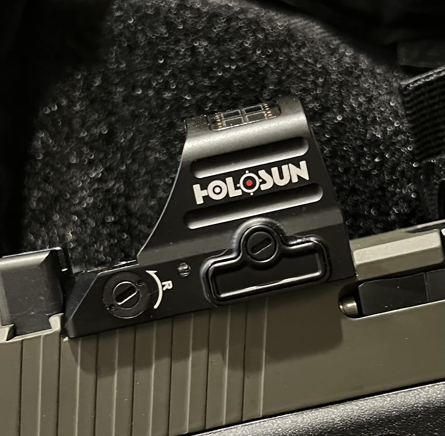 HOLOSUN 407C/507C-X2 Series, 2 MOA Dot, 32 MOA Circle Dot Options, 7075 Aluminum, Open, Solar, Shake Awake, RMR Footprint (Red, Green Reticle) (Black, Burnt Bronze) customer photo 2