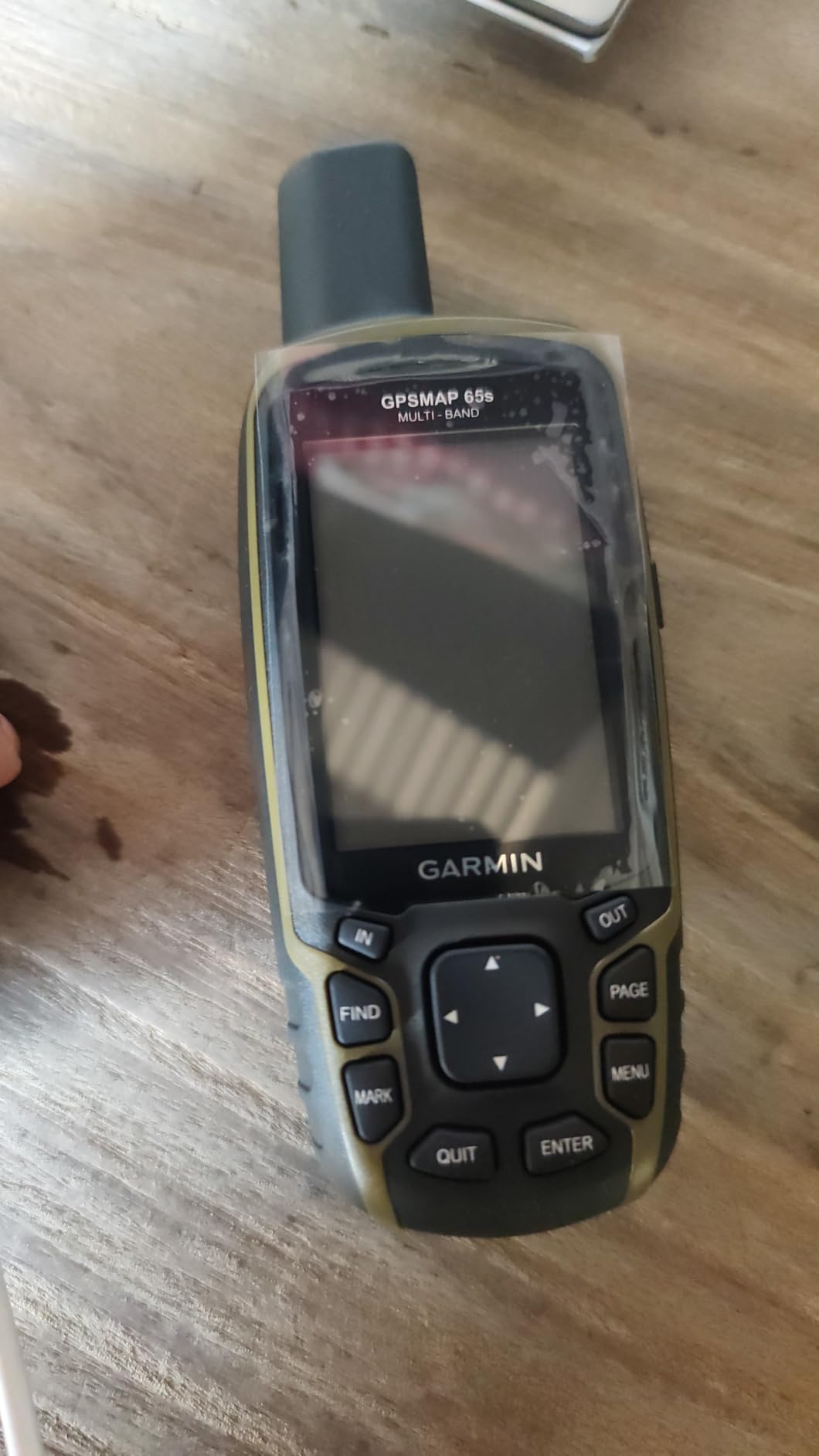 Garmin GPSMAP 65s, Button-Operated Handheld with Altimeter and Compass, Expanded Satellite Support and Multi-Band Technology, 2.6