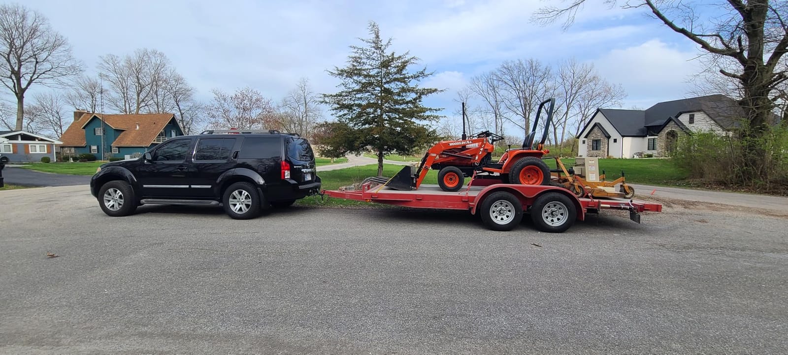 Big RED 2000 LBs Capacity Weld on Pipe Mount Swivel Trailer Jack, ATR39003R customer photo 1